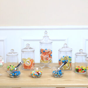 10 PCS CANDY LOLLY JARS
