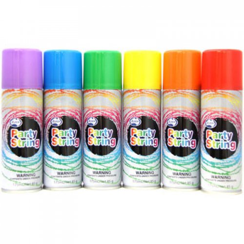 PARTY STRING 175ML ASSORTED COLOURS