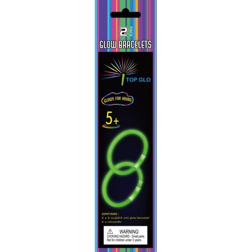GLOW BRACELETS – 20CM 2 PACK