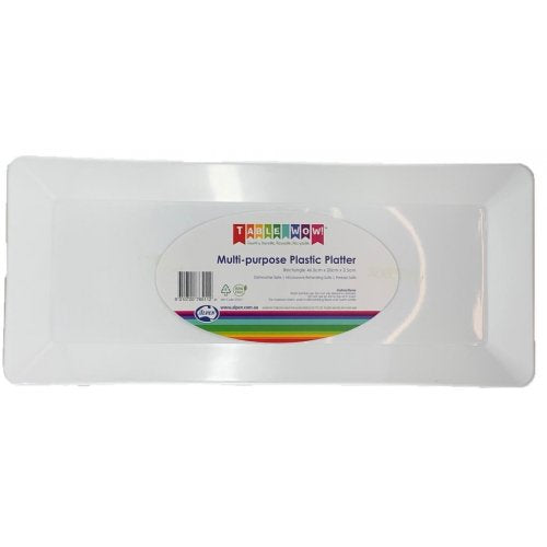 PLASTIC RECTANGLE TRAY SMALL