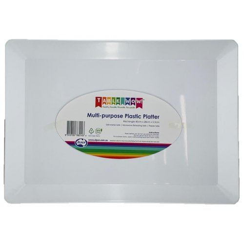 PLASTIC RECTANGLE TRAYMEDIUM