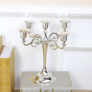 METAL VINTAGE CANDELABRA