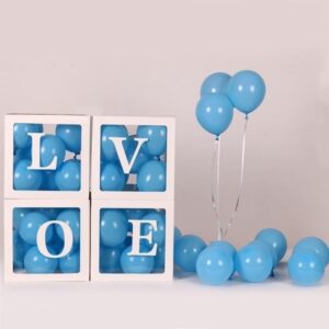 ‘LOVE’ WHITE BOXES