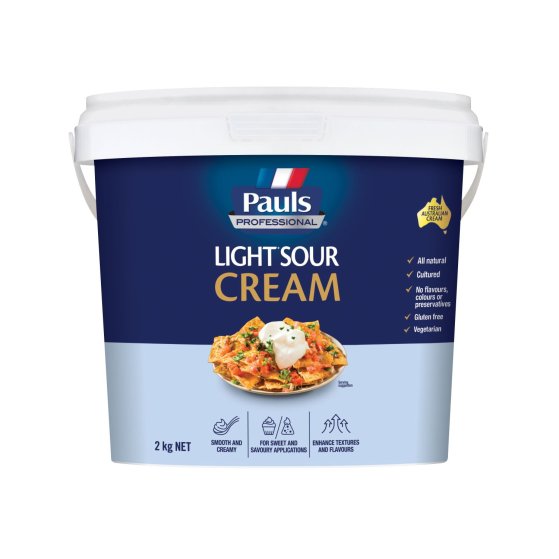 Pauls Pro Light Sour Cream 2kg