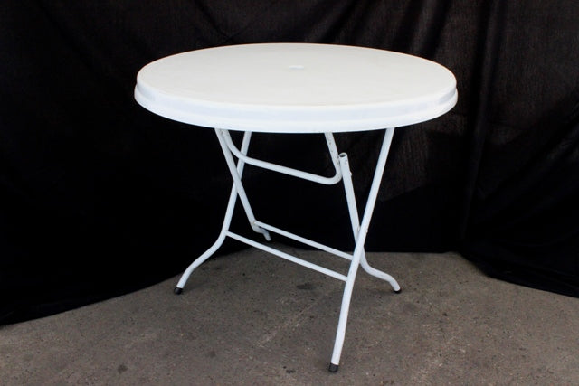 0.9m Round Plastic Table