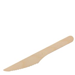 Wooden KnifeKraft 165mm 100PK