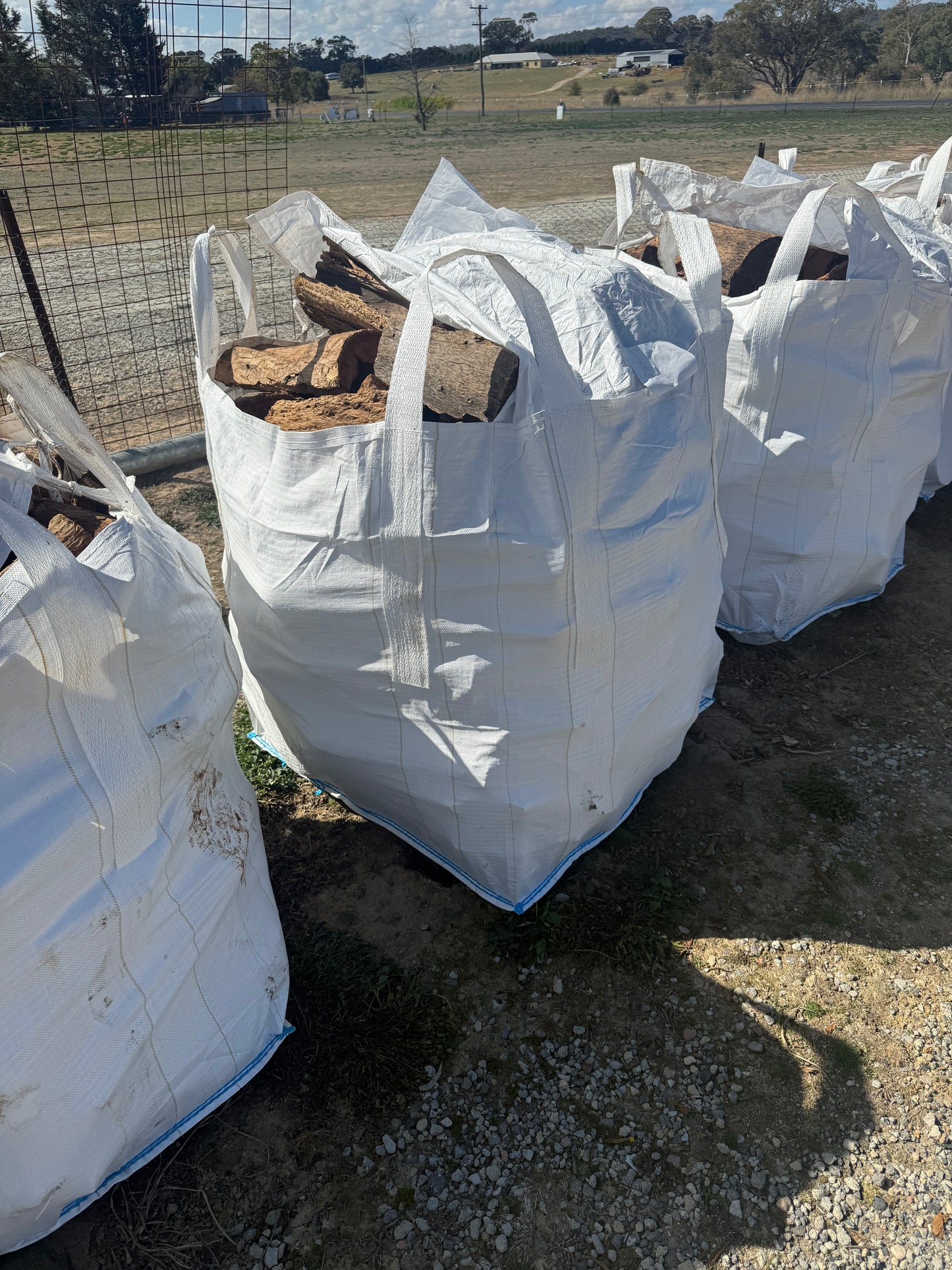 western red box hardwood big bags