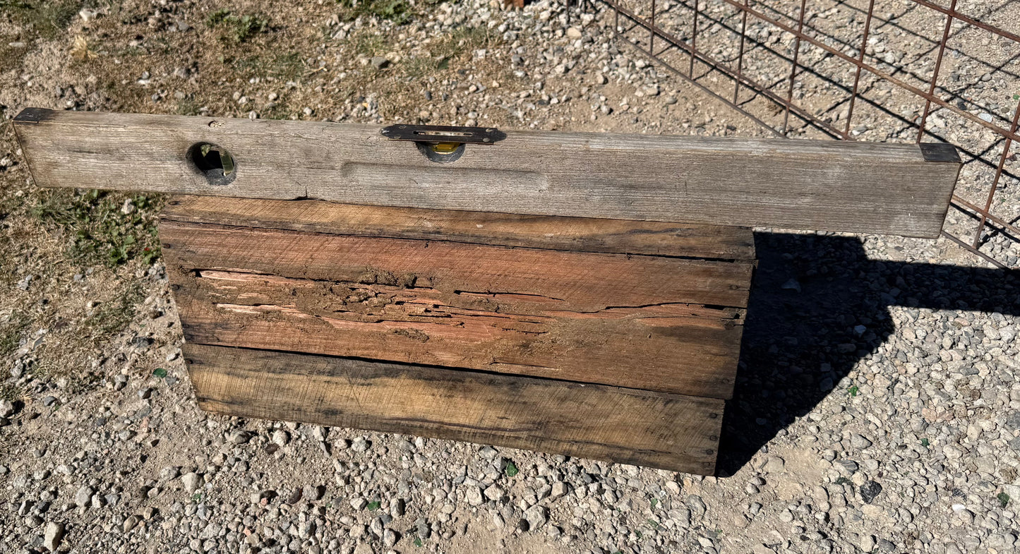 Vintage Wooden Level