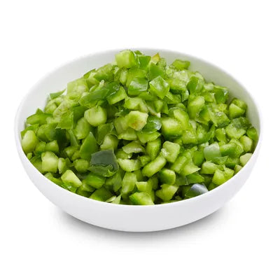 Capsicum Green 10mm diced