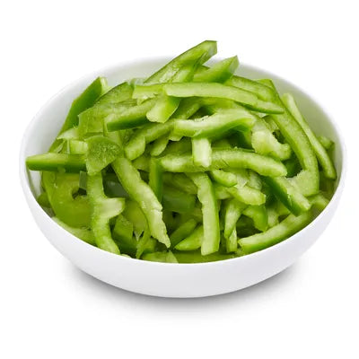 Capsicum Green sliced