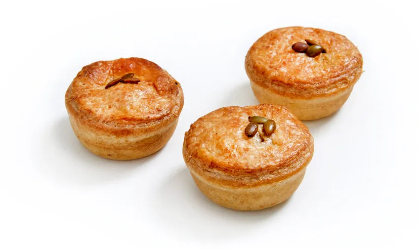 COCKTAIL MEATY MUSHROOM PIE