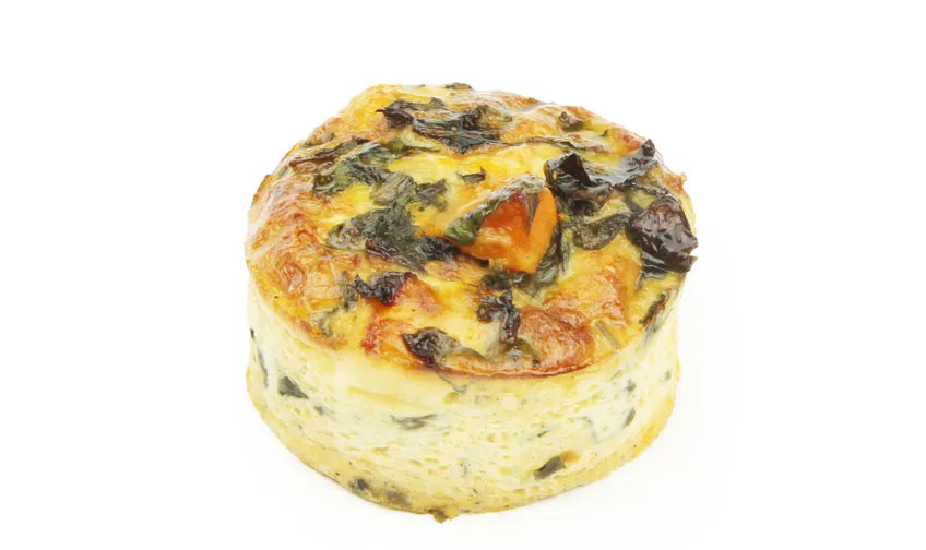 PUMPKIN, SPINACH & FETA FRITTATA (4 PACK)