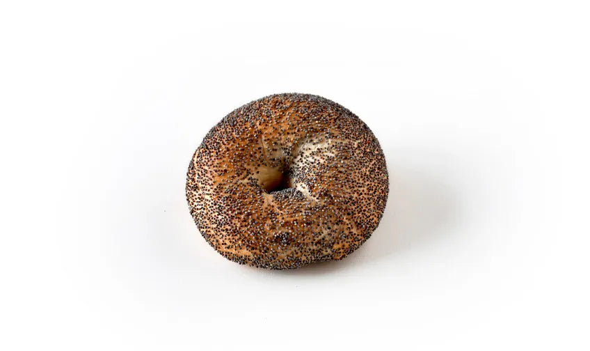COCKTAIL POPPY SEED BAGEL