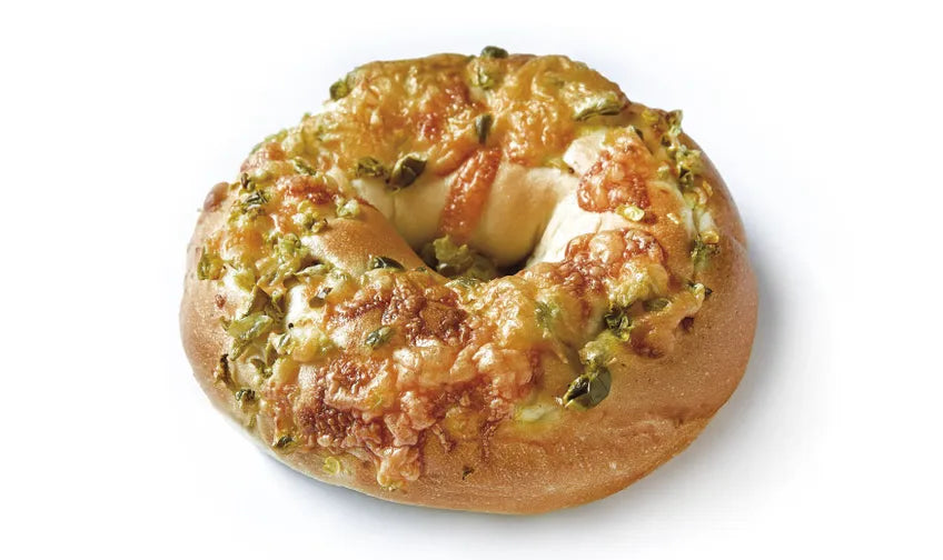 CHEESE & JALAPENO BAGEL