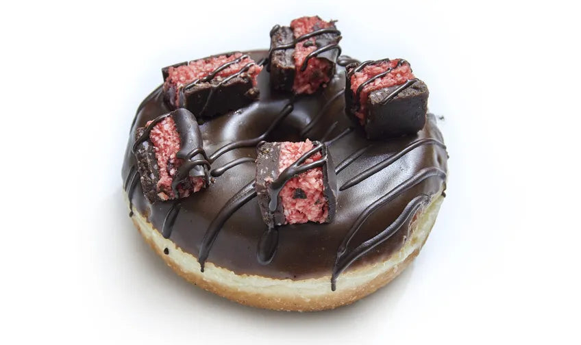 CHERRY RIPE DONUT