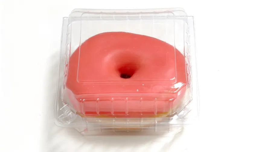 STRAWBERRY DONUT CLAMSHELL RTG