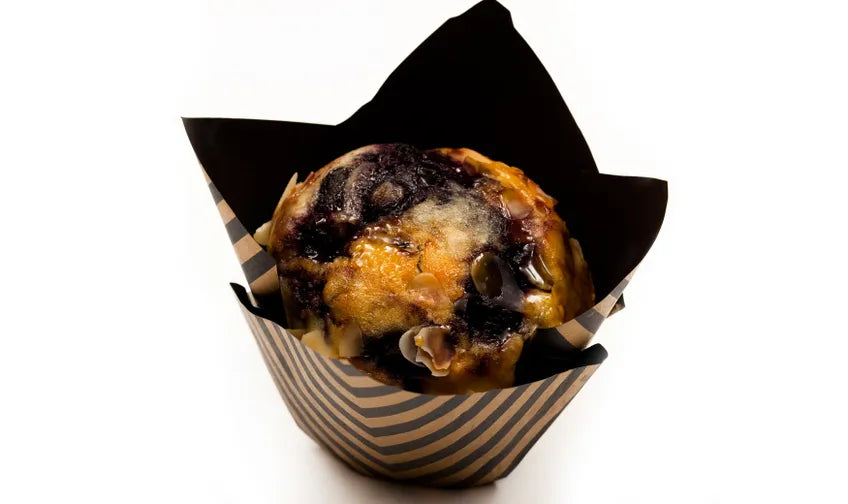 DELUXE BLUEBERRY RICOTTA LEMON MUFFIN