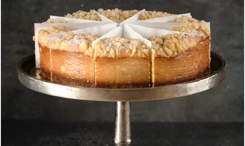 BAKED RICOTTA CHEESECAKE PRE-SLICED
