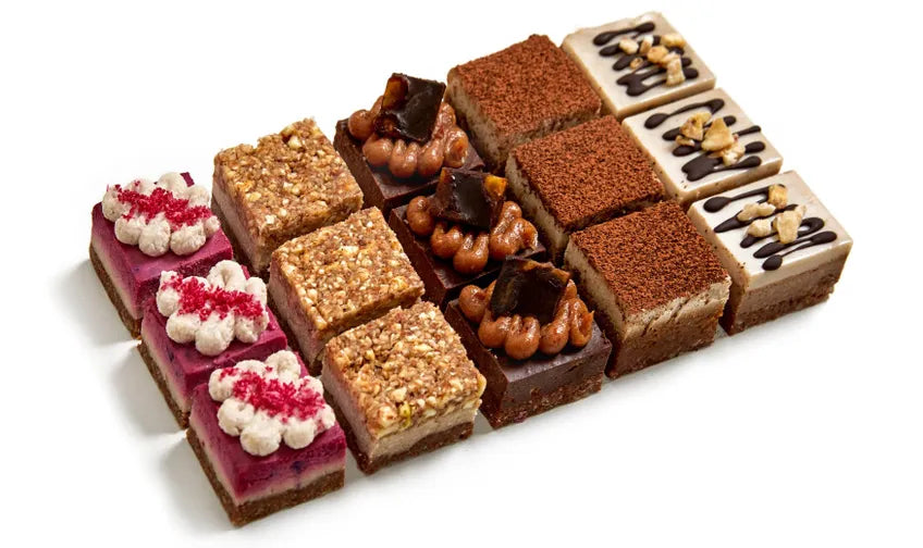 VEGAN DESSERT SQUARES ASSORTED (15 PACK)