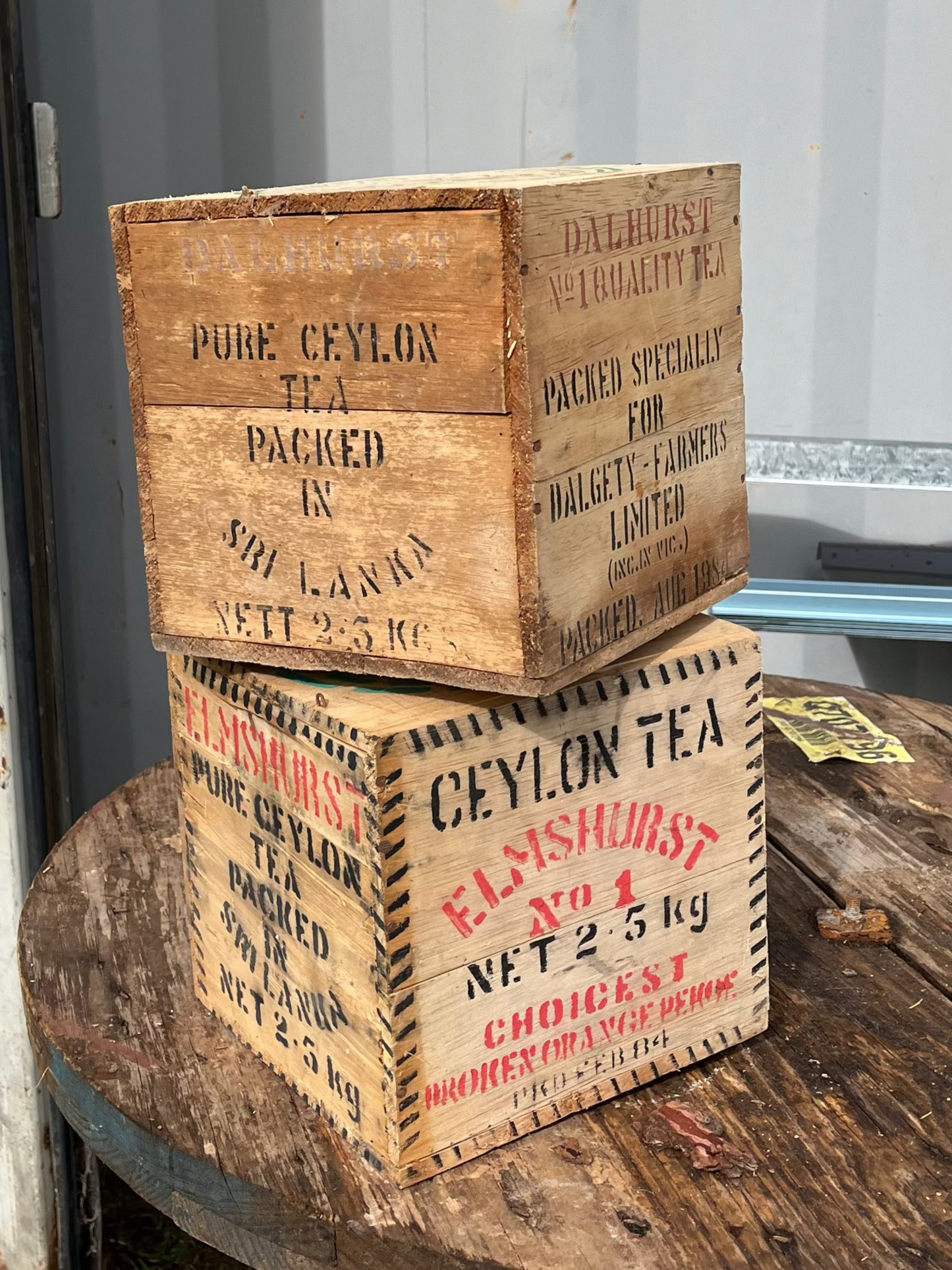Tea Crates