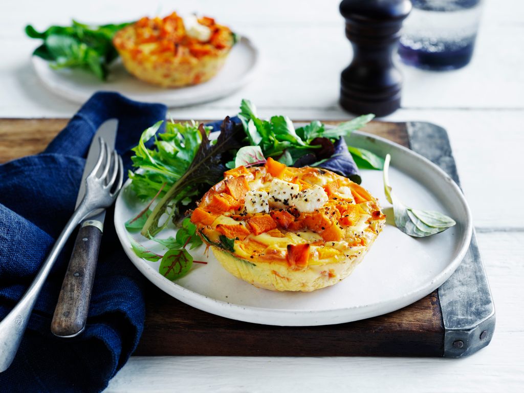 Pumpkin Feta Frittata