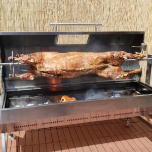 SPIT ROASTER CHARCOAL OR GAS COOKING