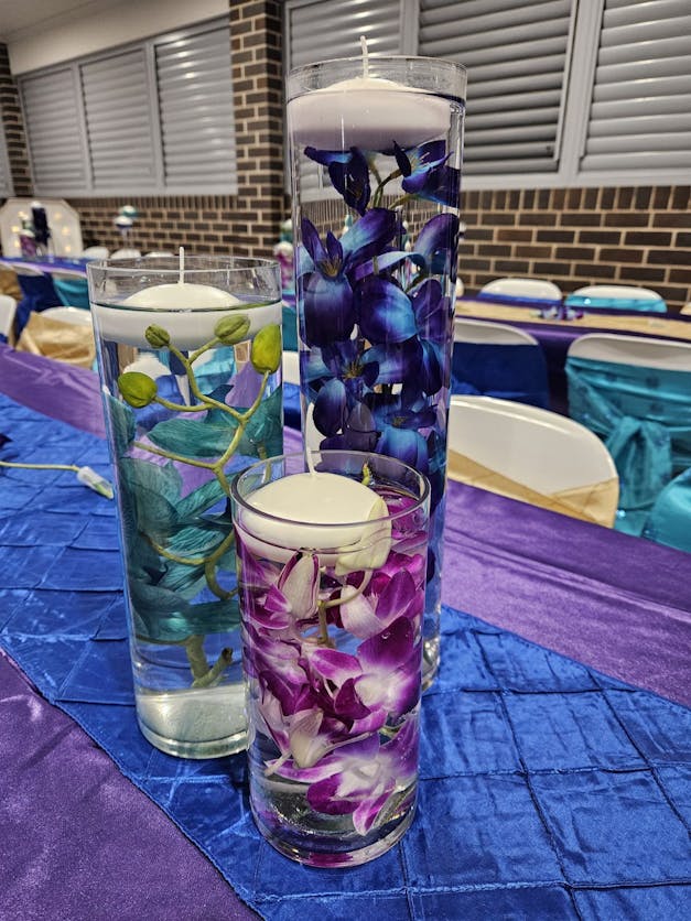 40cm - Cylinder Vase - Heavy Duty Glass