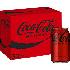 Coca-Cola No Sugar Cans 375mL 30 Pack