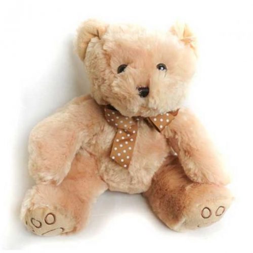 PLUSH HONEY TEDDY BEARS 30CM QUALITY SOFT BEAR IN BEIGE