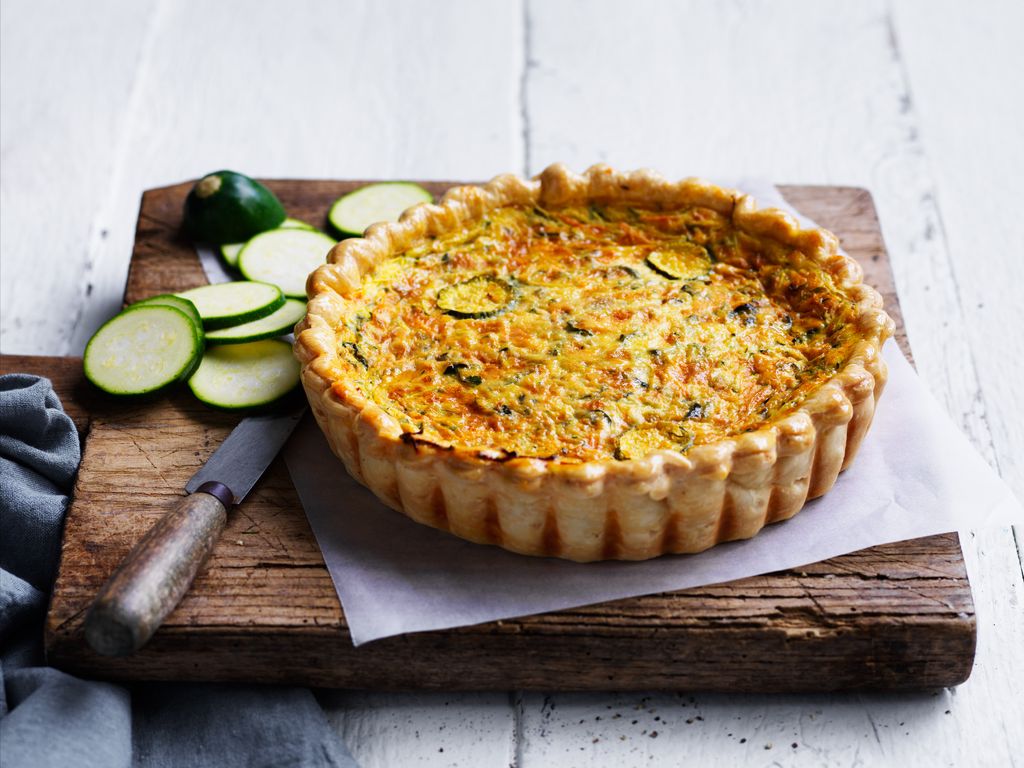 Family Mixed Veggie Quiche