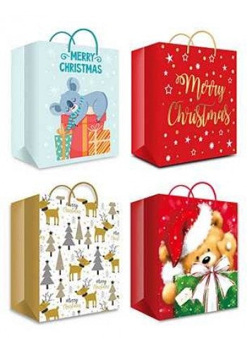 ASSORTED CHRISTMAS GIFT BAGS – LARGE
