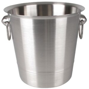 STAINLESS STEEL CHAMPAGNE BUCKETS & STAND