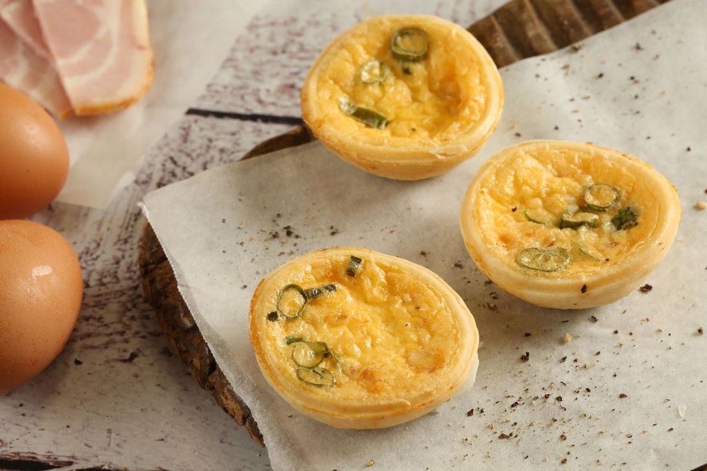 Cocktail Quiche -Lorraine