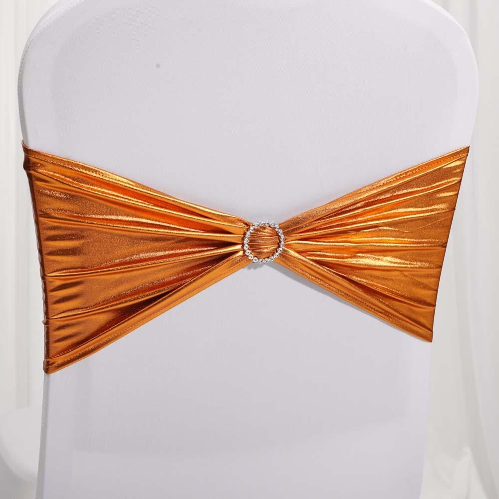 LYCRA CHAIR BANDS METALLIC