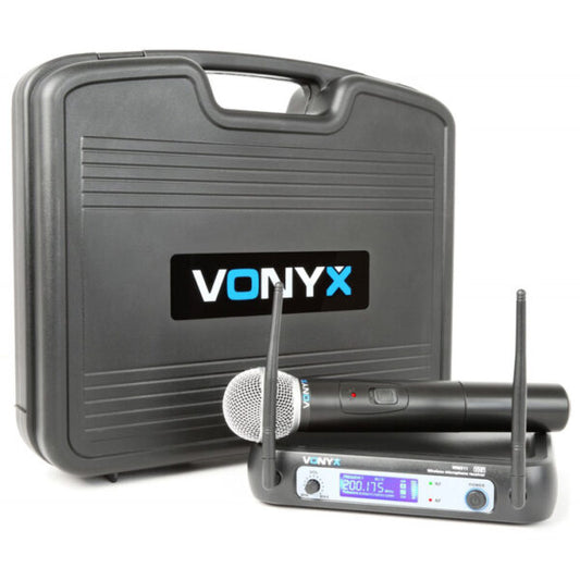 SINGLE CHANNEL HANDHELD WIRELESS MICROPHONE SYSTEM