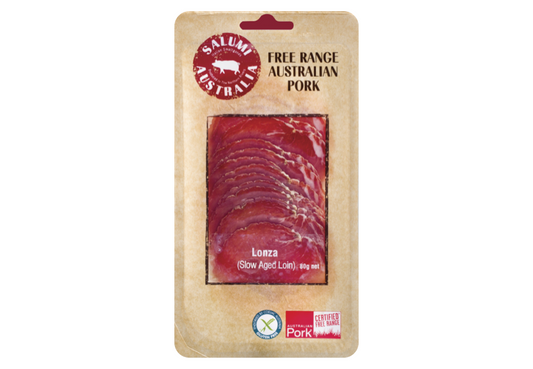 Salumi Australia Lonza Sliced 80g