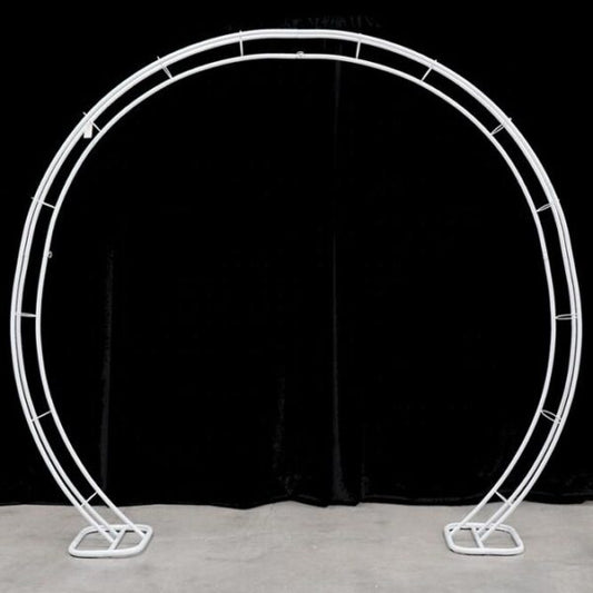 2.5M WIDE LARGE CIRCLE SHAPE – WHITE