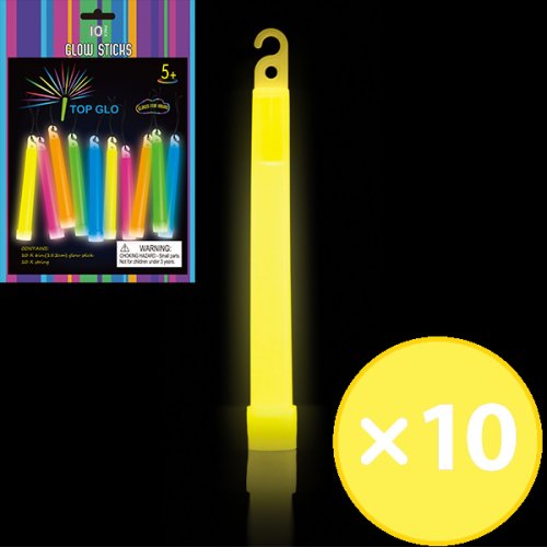 GLOW LIGHT STICK ON STRING – 15CM 10 PACK