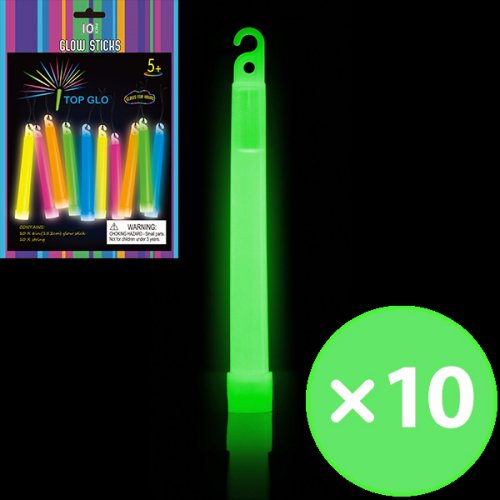 GLOW LIGHT STICK ON STRING – 15CM 10 PACK