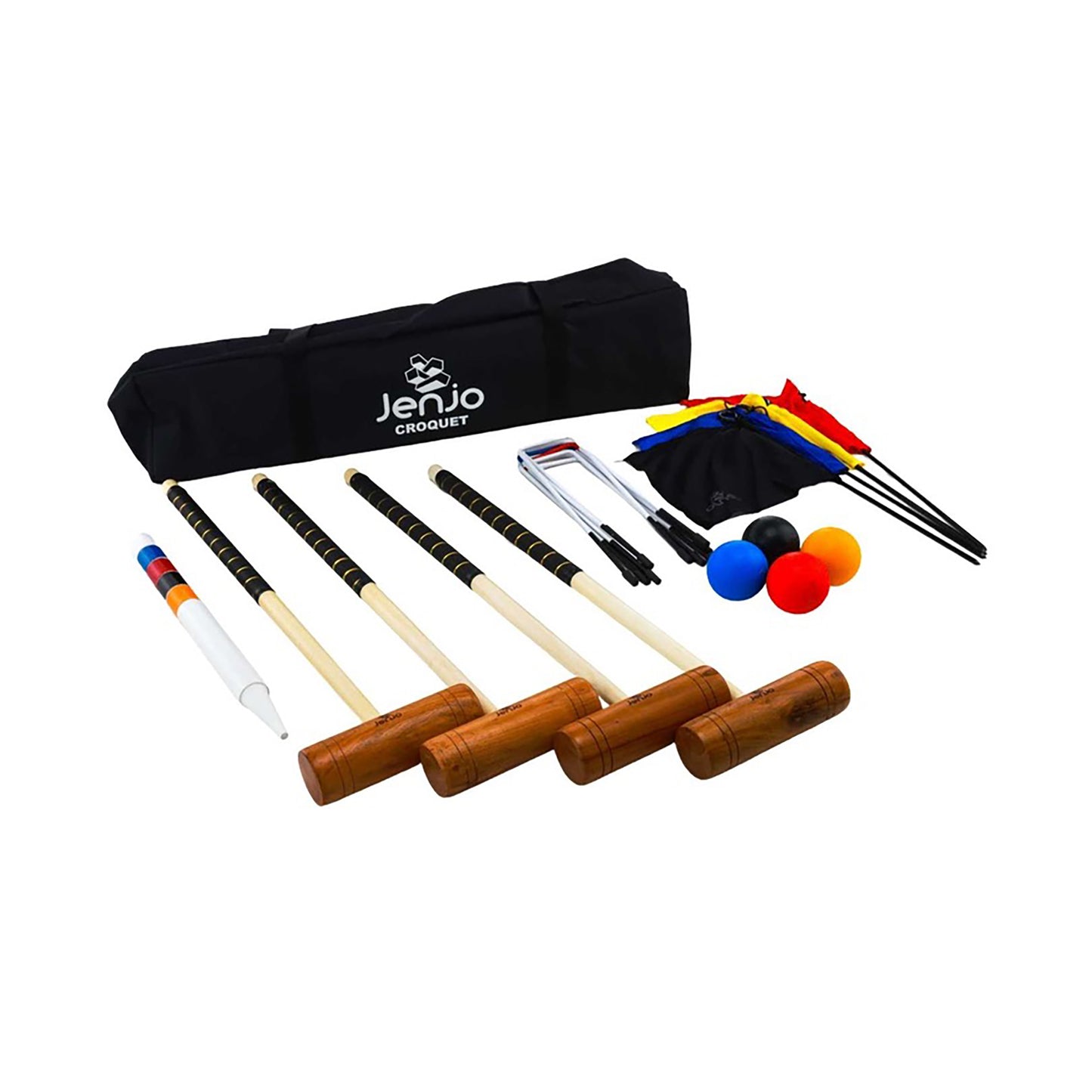4 Player Croquet Championship Game Set