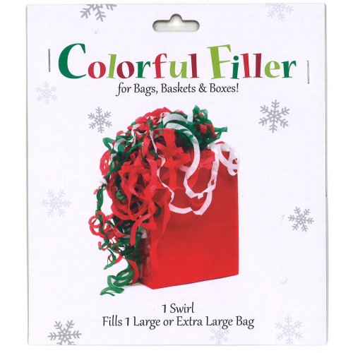 TISSUE SWIRL CHRISTMAS LARGE PK1