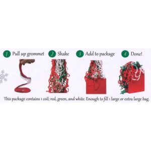 TISSUE SWIRL CHRISTMAS LARGE PK1