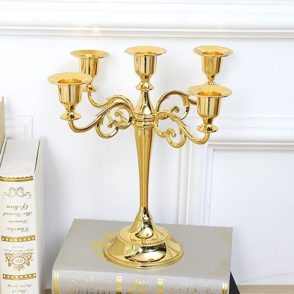 METAL VINTAGE CANDELABRA