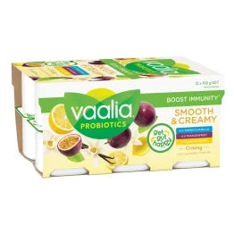 Vaalia Yoghurt Smooth & Creamy 12x100g