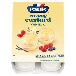 Pauls Vanilla Custard Snack 6x150g