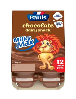Pauls Milky Max Choc Snack 12x100g