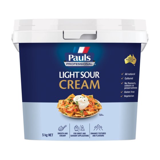 Pauls Pro Light Sour Cream 5kg