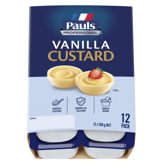 Pauls Custard 12x100g - VANILLA