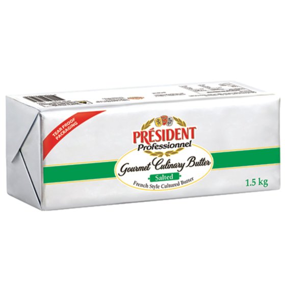 President Cultured Butter 1.5kg - Salted