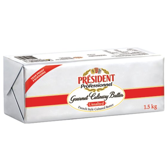 President Cultured Butter 1.5kg Unsalted